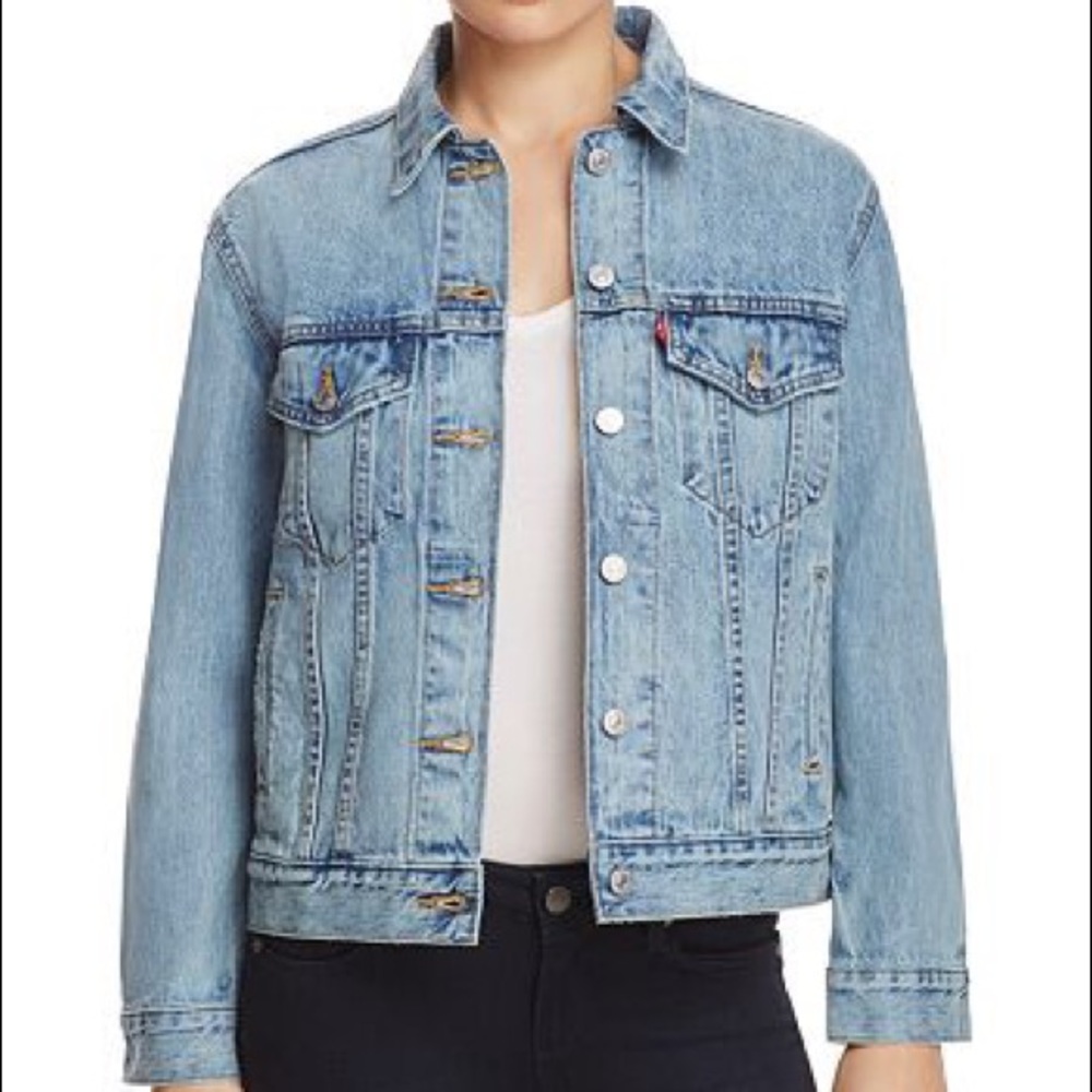 Levi’s Ex-boyfriend Trucker Denim Jacket